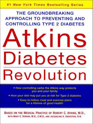cover image of Atkins Diabetes Revolution